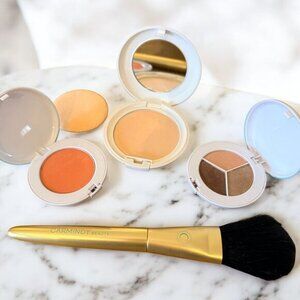 Carmindy Beauty Makeup & Brush Bundle Light/Medium Powder Blush Eyeshadow